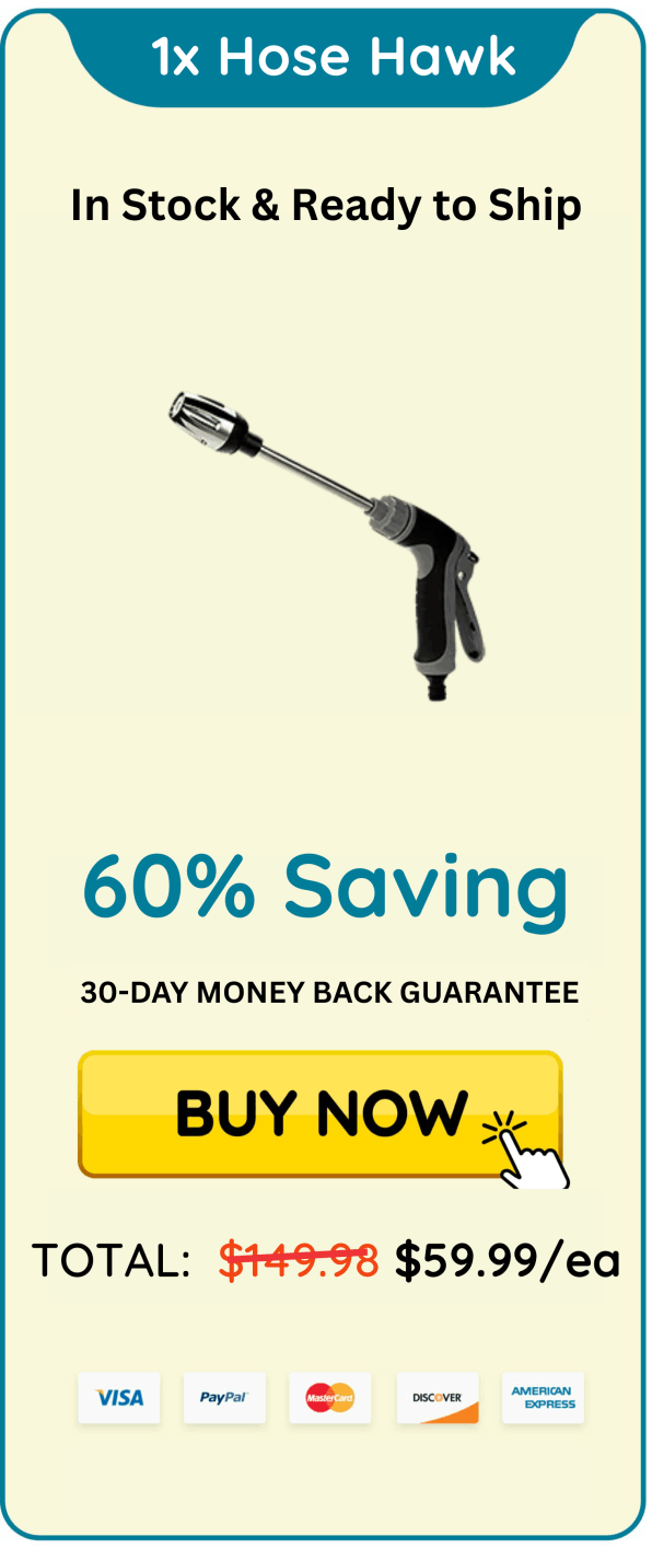 60% Discount for single Hose Hawk
